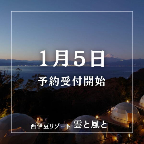 1月5日までの予約受付を開始いたしました